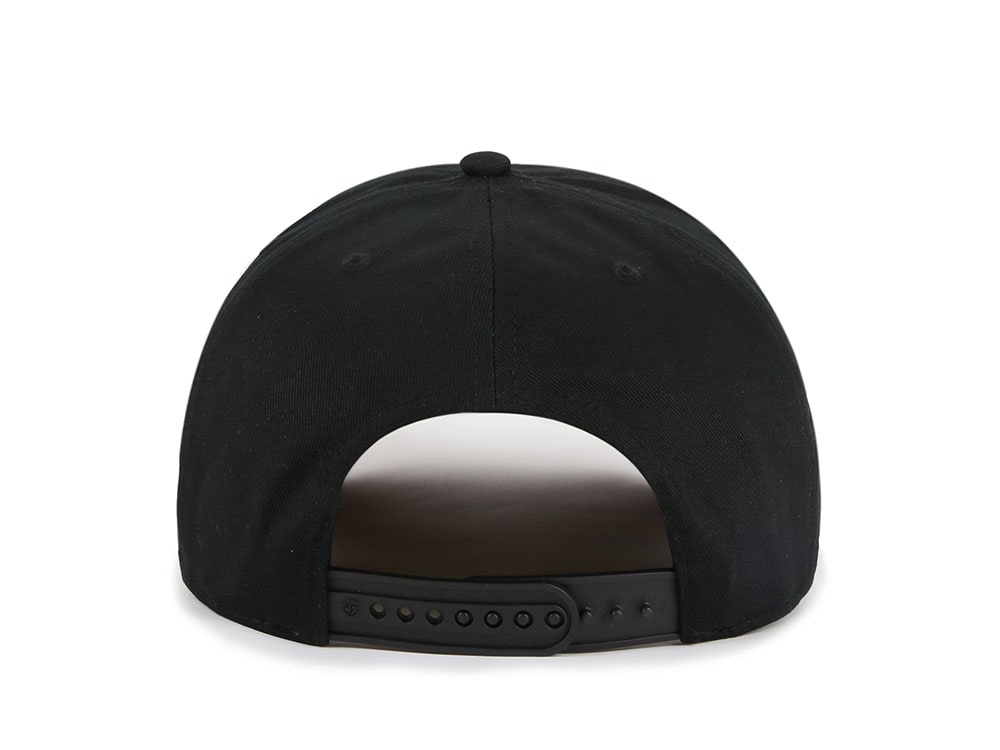 47Brand Boston Bruins Black Hitch Snapback Cap