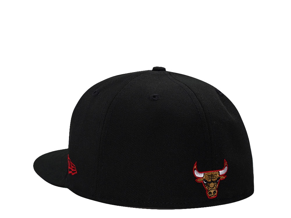 New Era Chicago Bulls NBA on NBC Black Prime Edition 59Fifty Fitted Cap