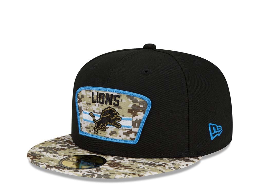 New Era Detroit Lions Salute to Service 21 59Fifty Fitted Cap