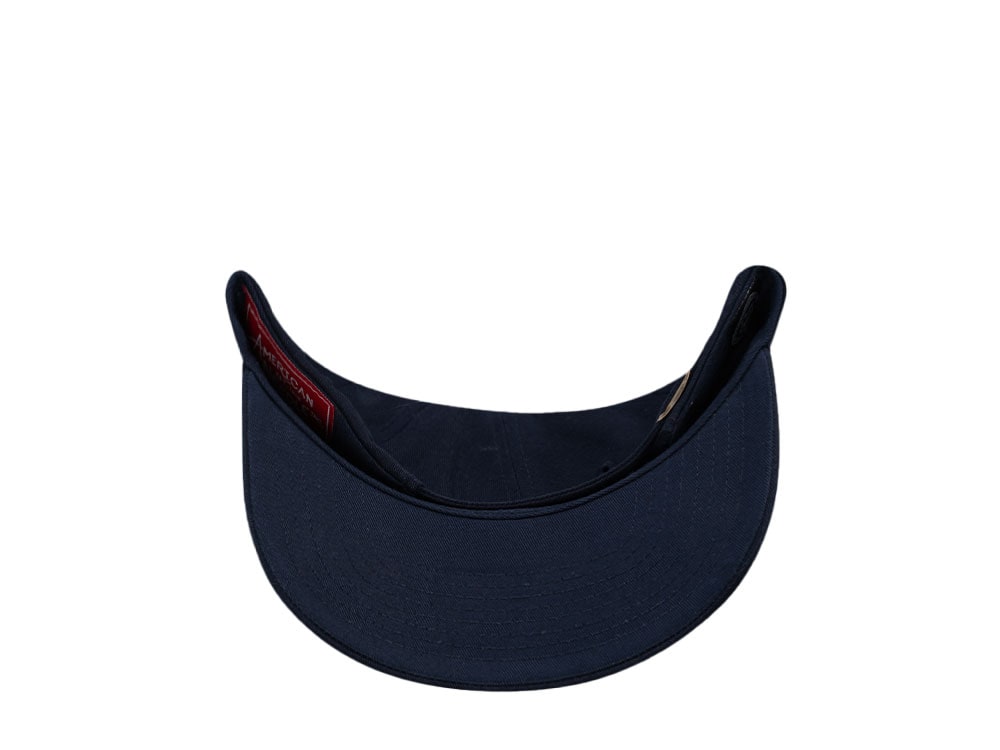 American Needle Colorado Avalanche Arena Navy Strapback Cap