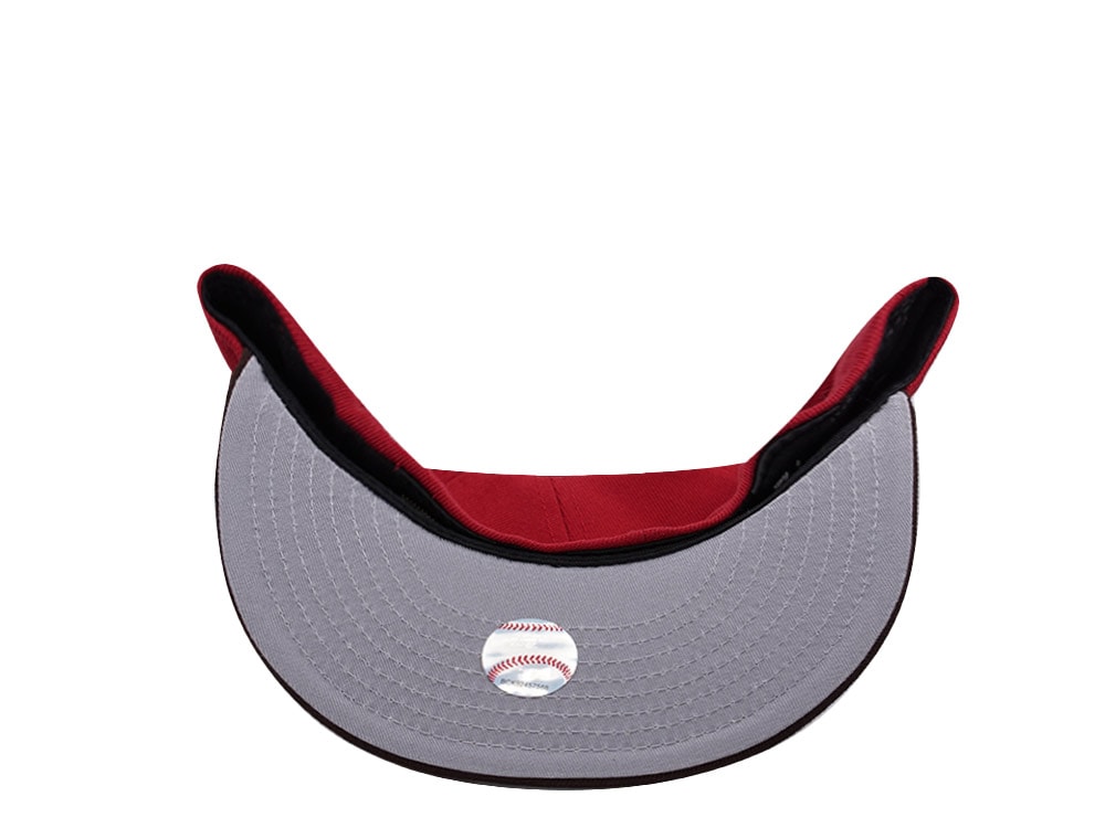 New Era New York Yankees World Series 2009 Pinot Red Two Tone Edition 59Fifty Fitted Cap