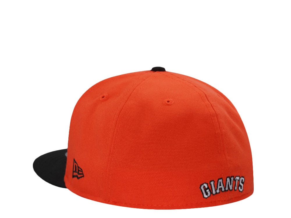 New Era San Francisco Giants Inaugural Season 2000 Orange Two Tone Edition 59Fifty Fitted Cap