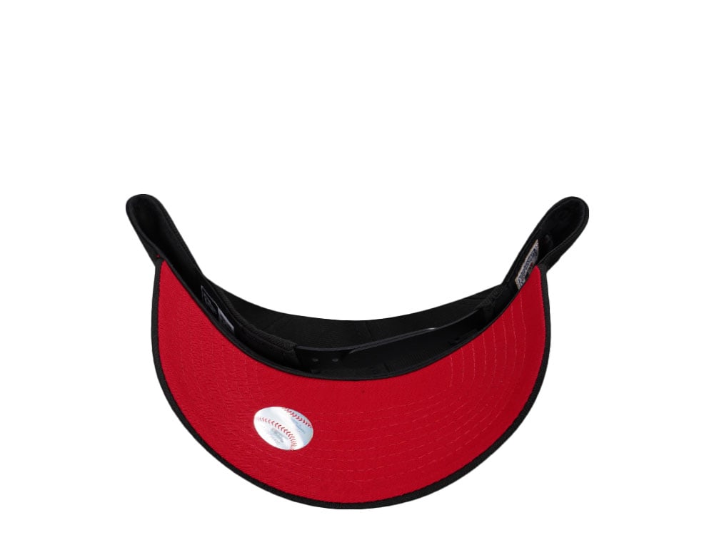 New Era Los Angeles Dodgers World Series Black Red Edition 9Forty A Frame Snapback Cap