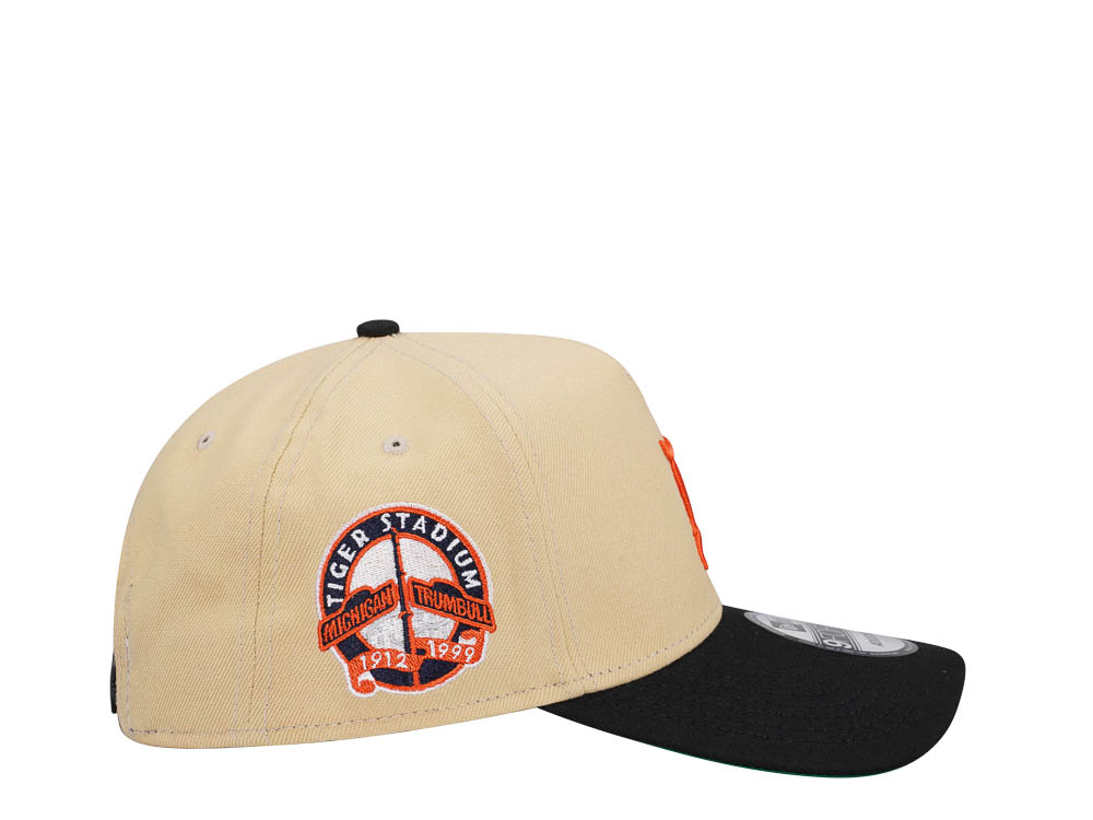 New Era Detroit Tigers Tiger Stadium Two Tone Throwback 9Forty A Frame Snapback Cap