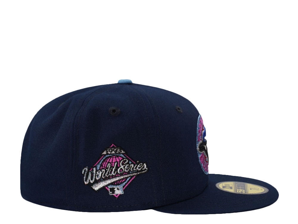 New Era Toronto Blue Jays World Series 1993 Ocean Blue Prime Edition 59Fifty Fitted Cap