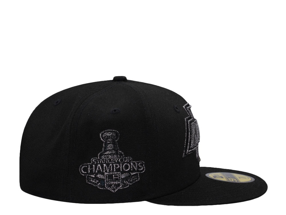 New Era Los Angeles Kings Stanley Cup 2012 Liquid Titanium Prime Edition 59Fifty Fitted Cap
