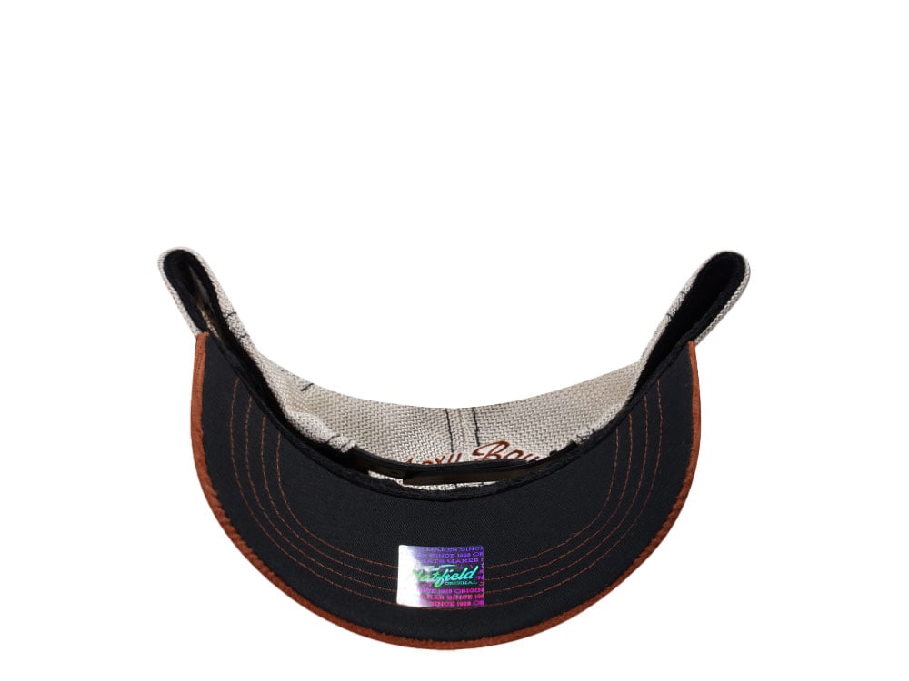 Hatfield Foxy Boy Gray Brown Trucker Snapback Cap