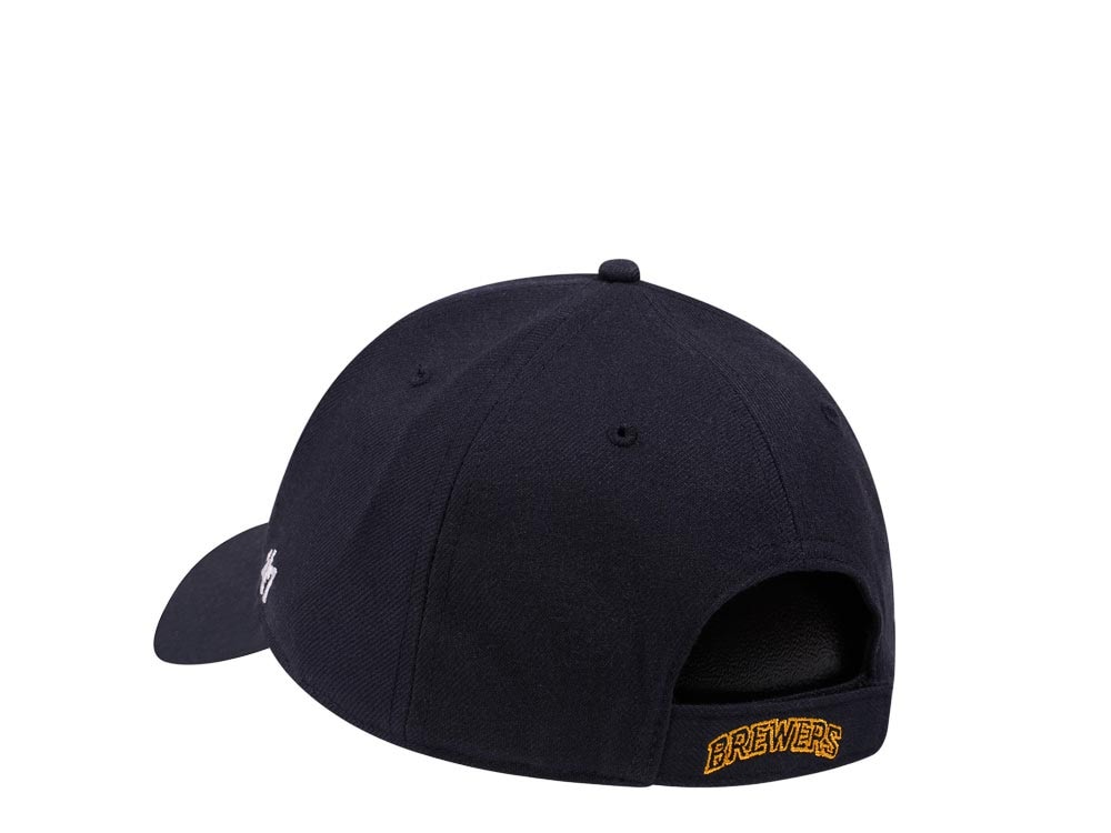 47Brand Milwaukee Brewers Classic Navy Strapback Cap