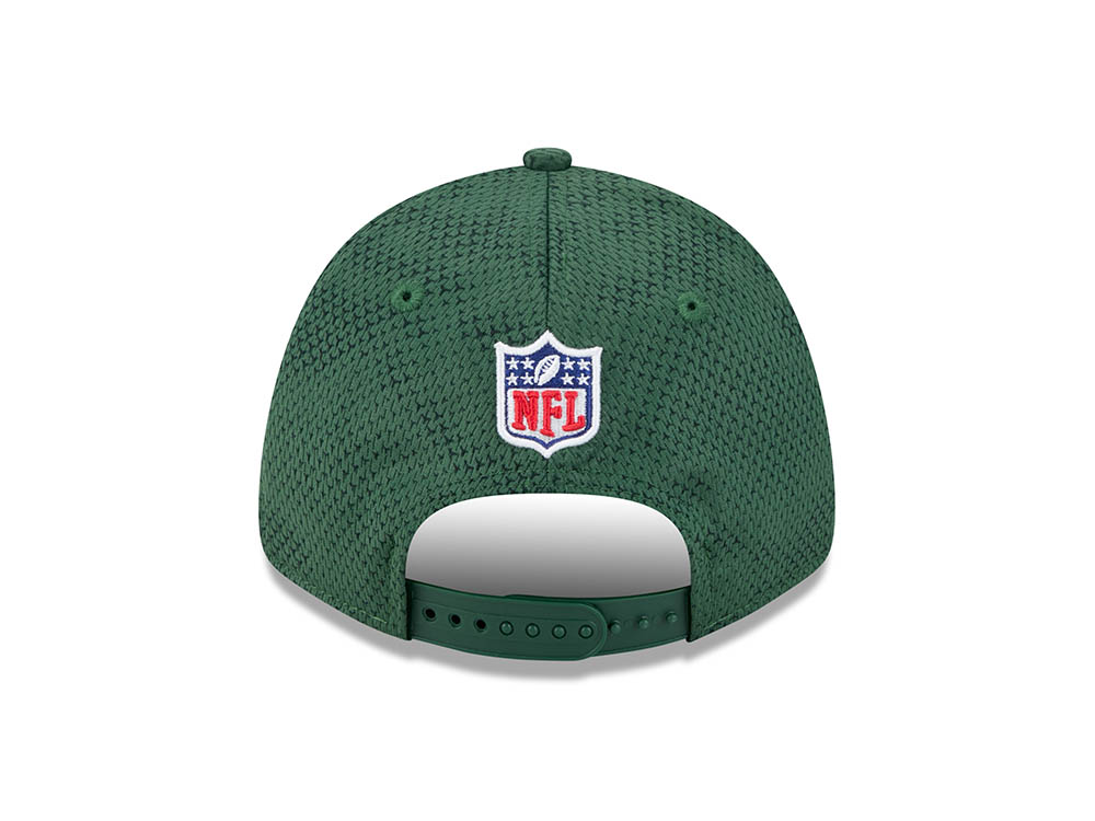 New Era Green Bay Packers Sideline 2024 9Forty Stretch Snapback Cap