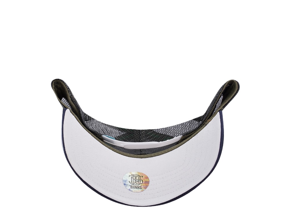 Djinns HFT Live Fast Die Wet Light Brown Coastal Edition Trucker Snapback Cap