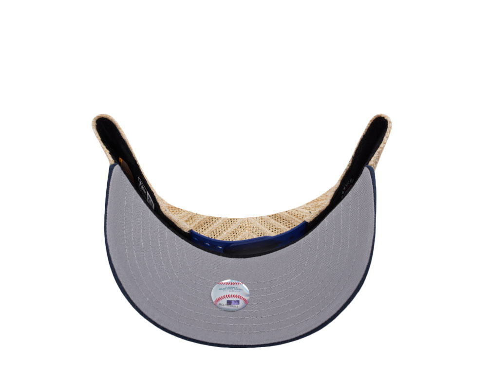 New Era Los Angeles Dodgers Grained Blue Edition 9Fifty Trucker A Frame Snapback Cap