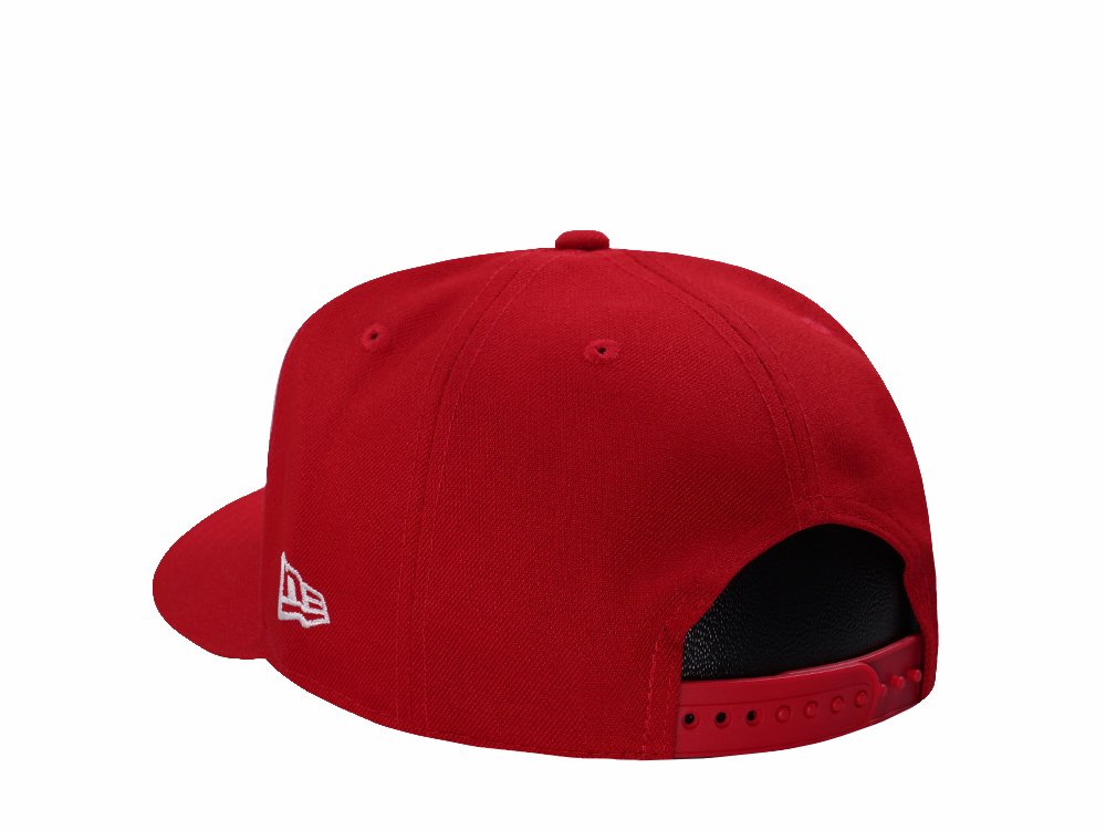 New Era Philadelphia Phillies All Star Game 2026 Scarlet Prime Edition 9Fifty A Frame Snapback Cap