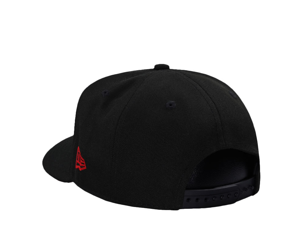 New Era Houston Astros Inaugural Season 2000 Black and Red Edition 9Fifty A Frame Snapback Cap