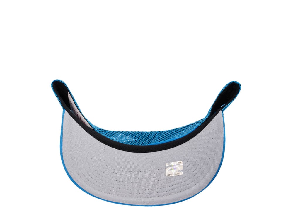 Mitchell & Ness Dallas Mavericks Blue Trucker Adjustable Fit Snapback Cap