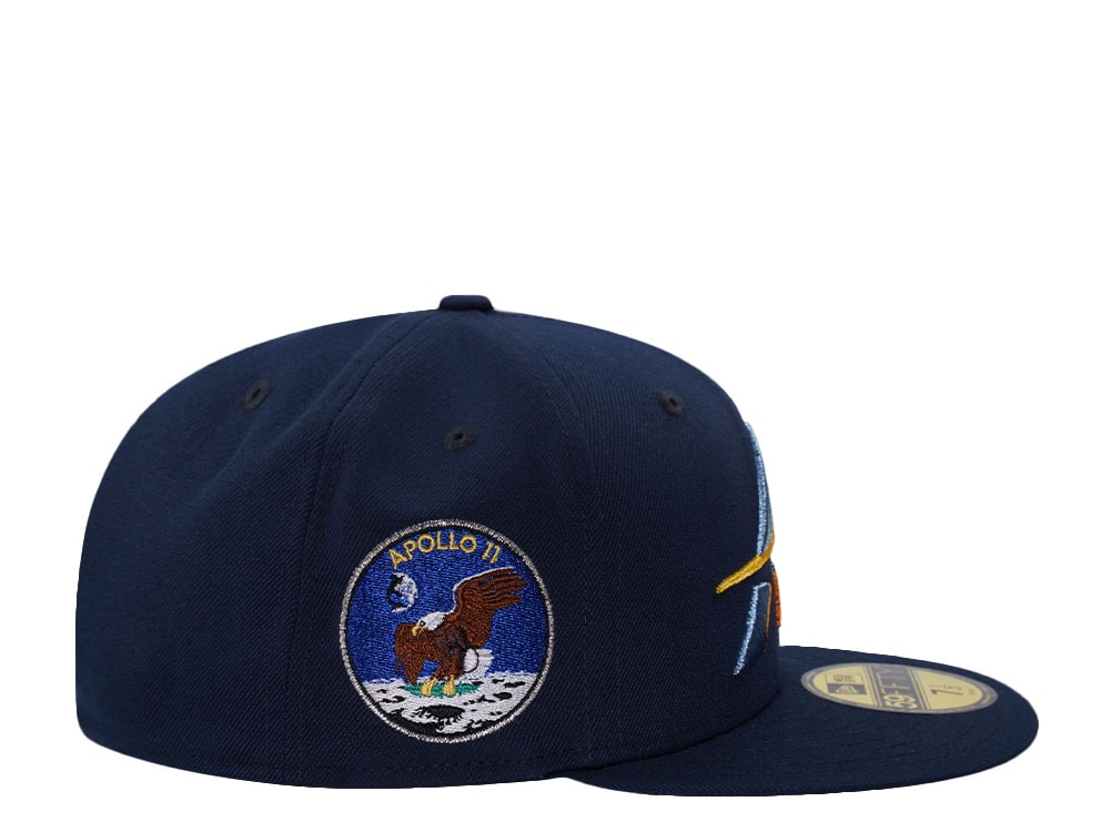 New Era Houston Astros Apollo 11 Ocean Blue Prime Edition 59Fifty Fitted Cap