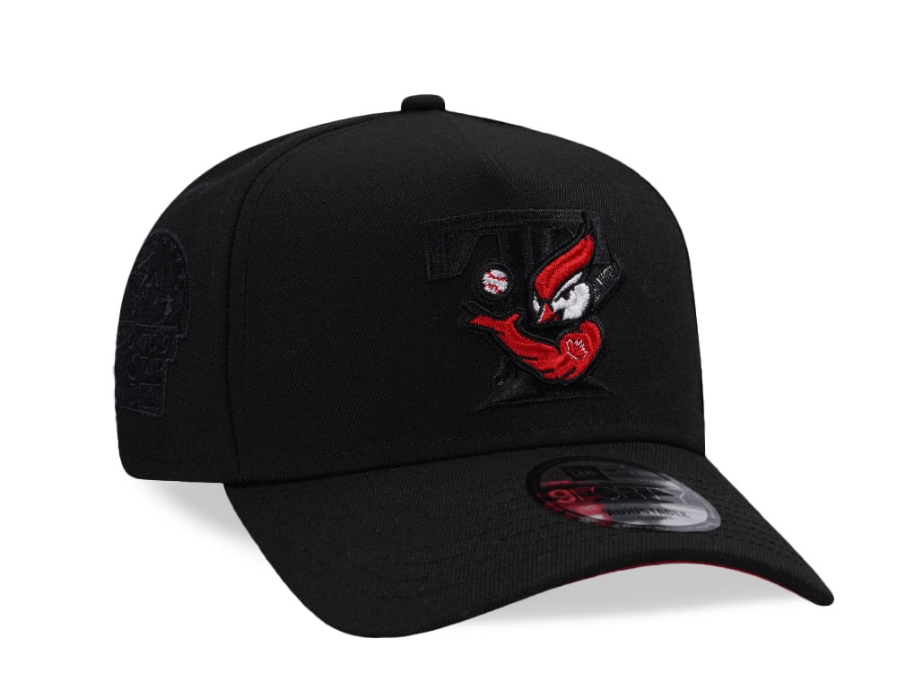 New Era Toronto Blue Jays All Star 1991 Black Out Red Edition 9Forty A Frame Snapback Cap