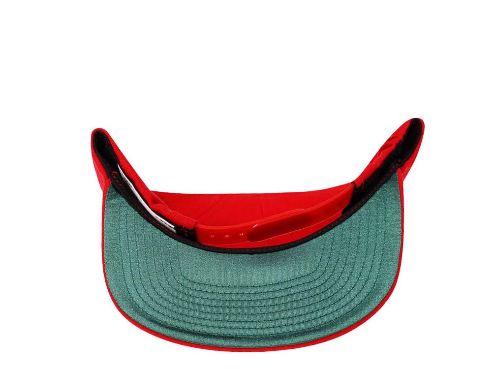 Mitchell & Ness Portland Trail Blazers HWC Zig Zag Satin Undervisor Snapback Cap