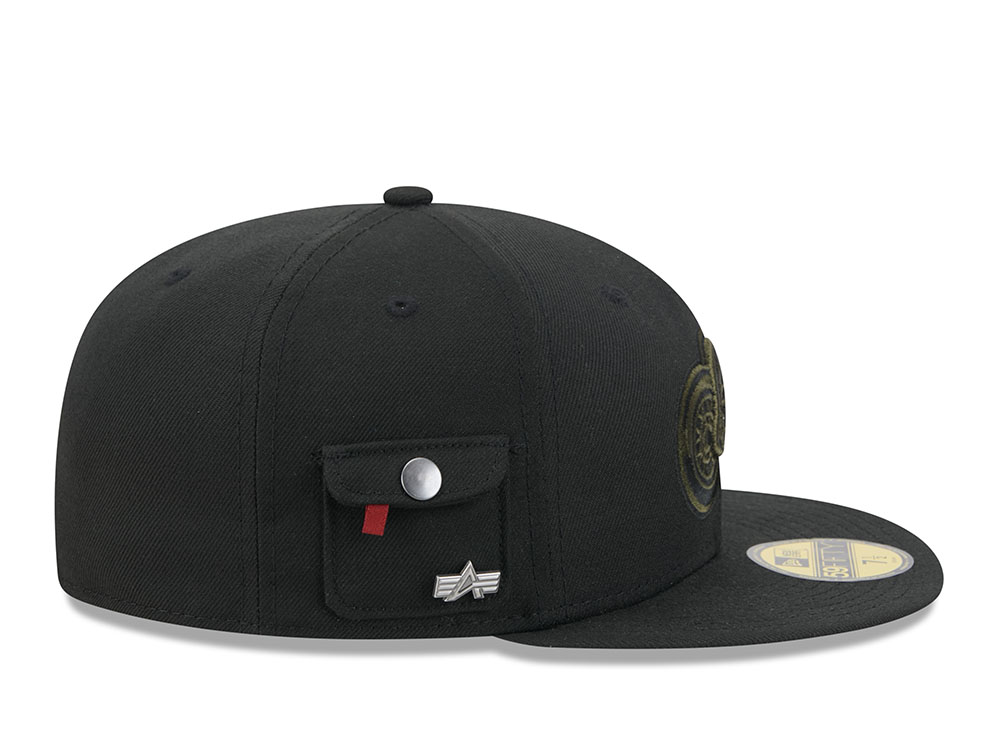 New Era Alpha Industries Detroit Red Wings Navy Prime Edition 59Fifty Fitted Cap