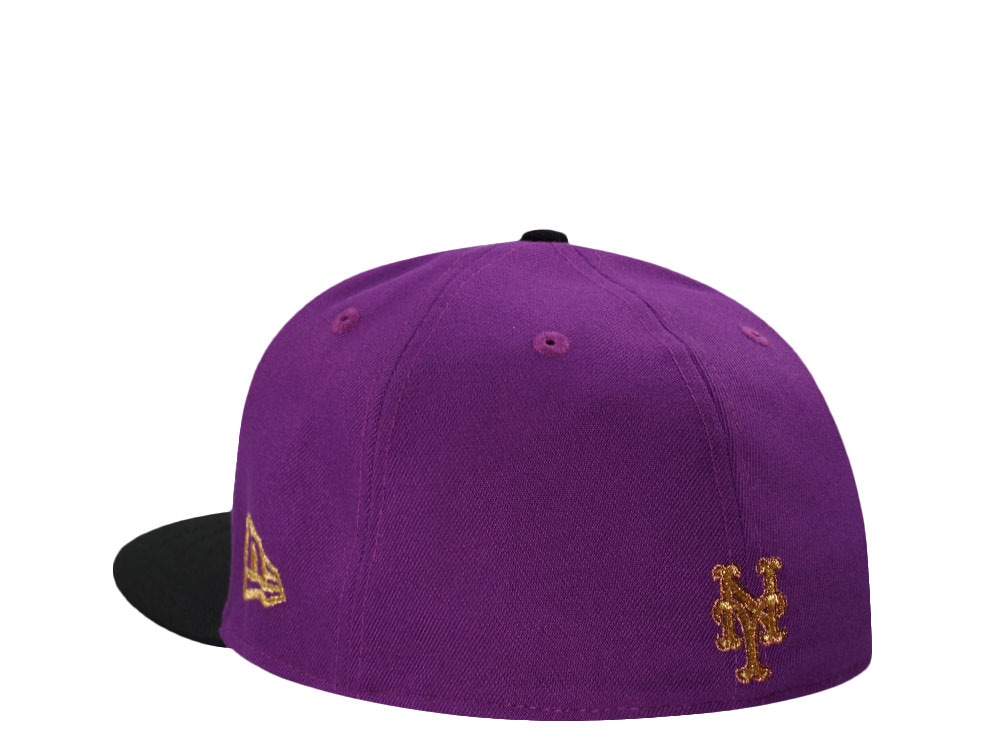 New Era New York Mets World Series 1969 Grape Metallic Flame Edition 59Fifty Fitted Cap