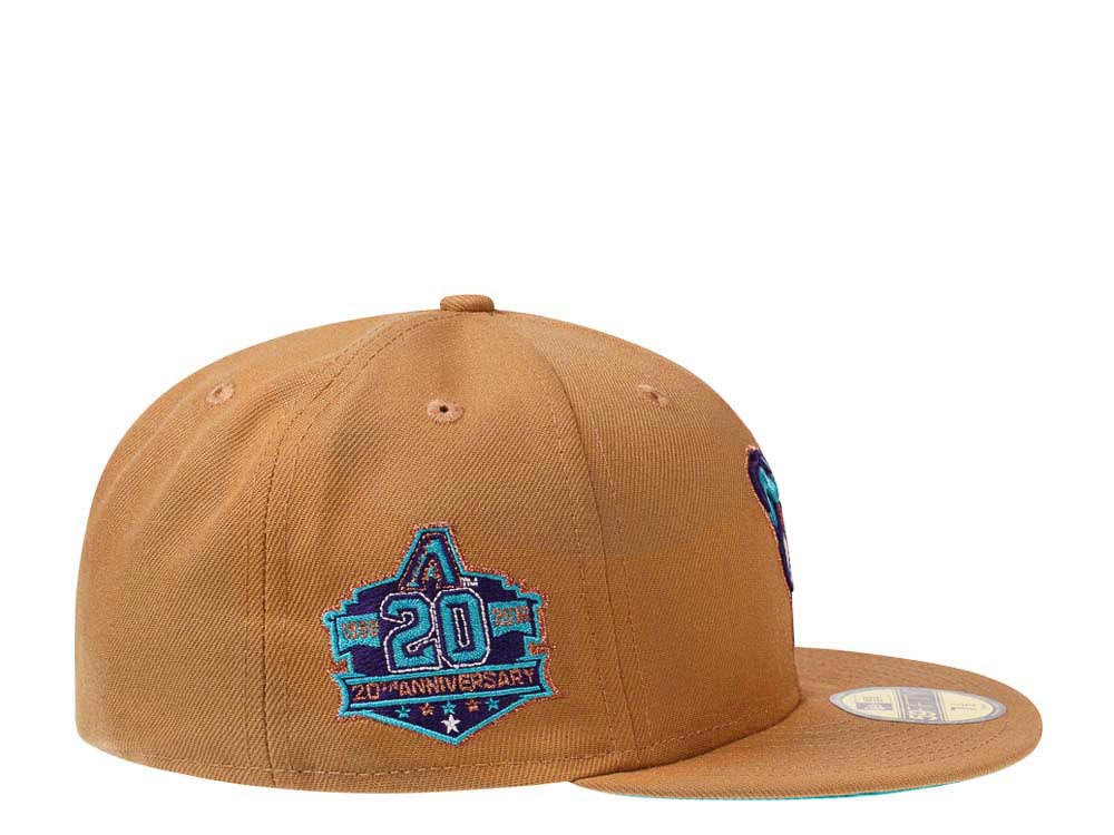 New Era Arizona Diamondbacks 20th Anniversary Desert Teal Edition 59Fifty Fitted Cap