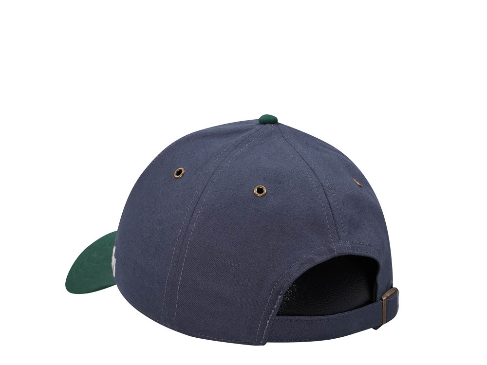 47Brand Oakland Athletics Vintage Navy Campus MVP Strapback Cap