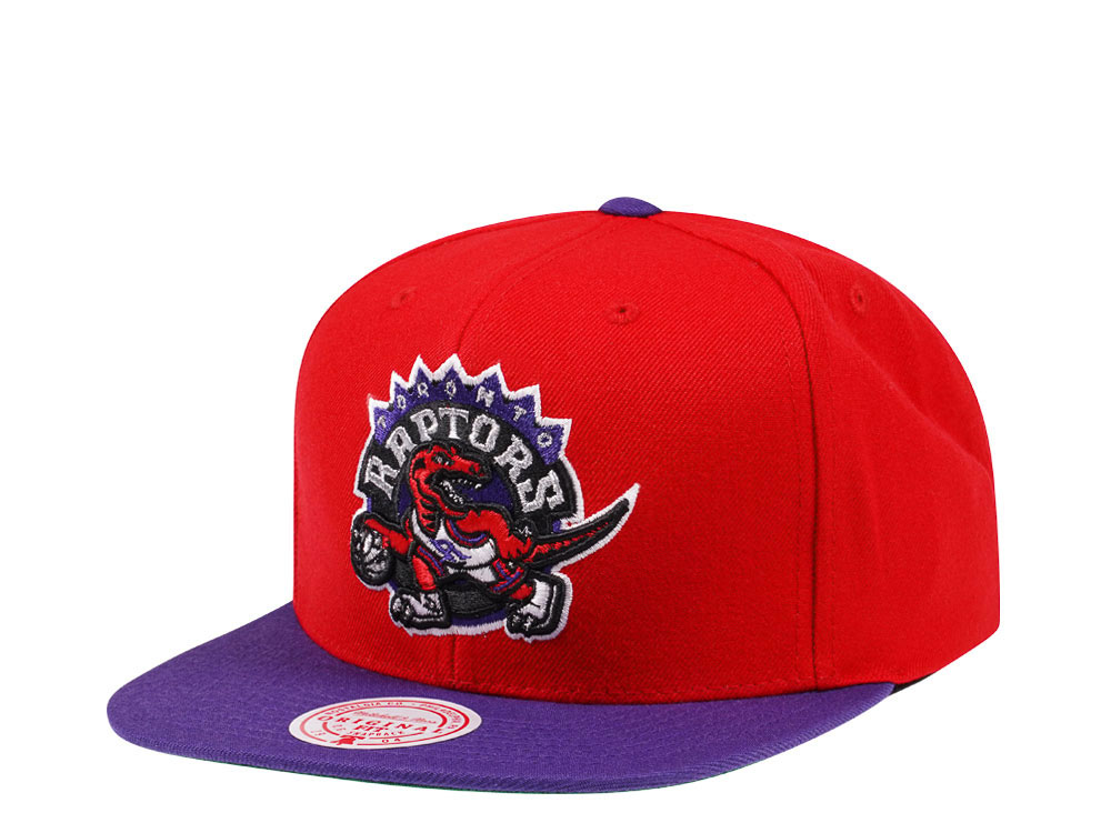 Mitchell & Ness Toronto Raptors Hardwood Classics 2 Tone Snapback Cap