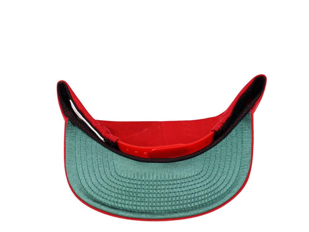 Mitchell & Ness Chicago Bulls HWC Zig Zag Satin Undervisor Snapback Cap