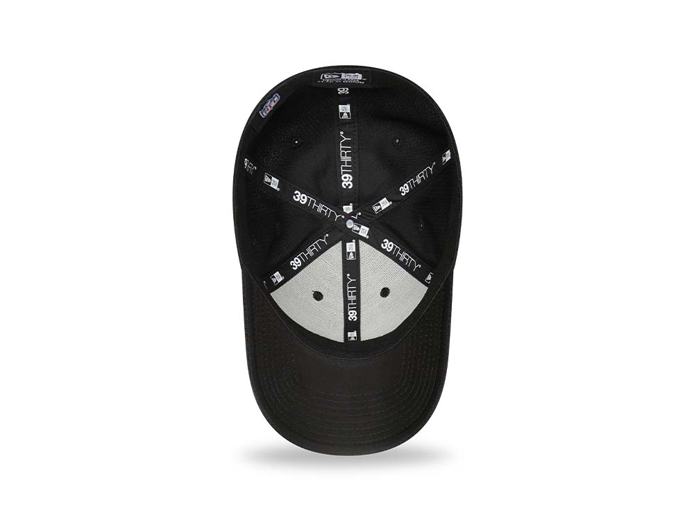 New Era Green Bay Packers Black 39Thirty Stretch Cap