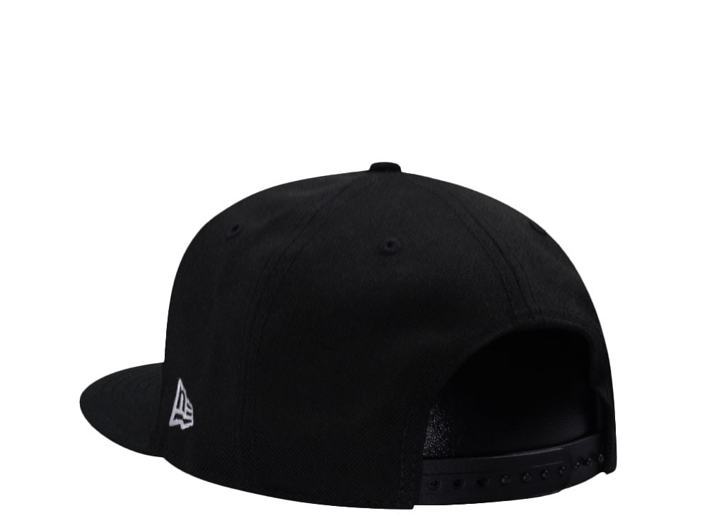 New Era Brooklyn Nets Black Prime Edition 9Fifty Snapback Cap