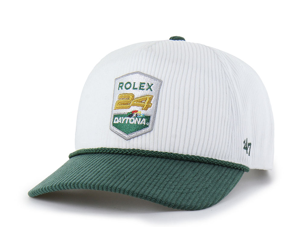 47 Brand Nascar Daytona Corduroy White Two Tone Hitch Snapback Cap
