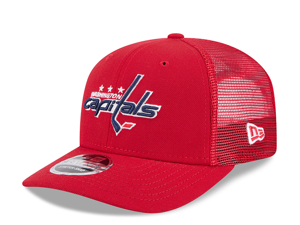 New Era Washington Capitals Red Edition 9Seventy Trucker Snapback Cap