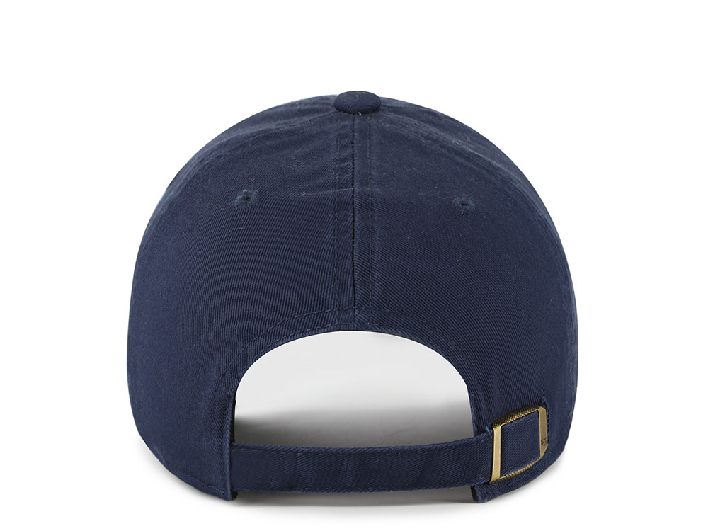 47 Brand Georgetown Hoyas Navy Clean Up Strapback Cap