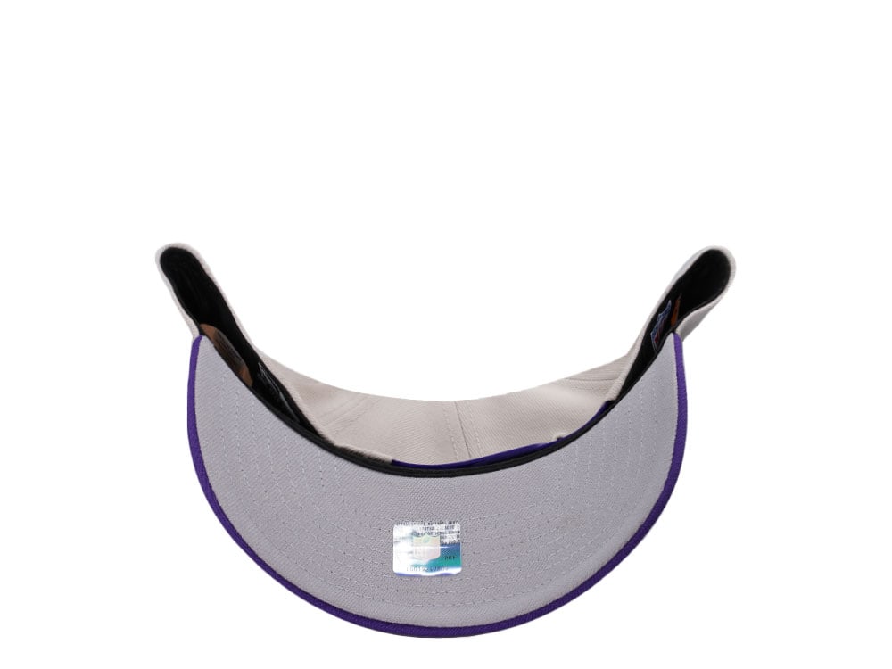 New Era Minnesota Vikings Stone Two Tone 9Forty A Frame Snapback Cap