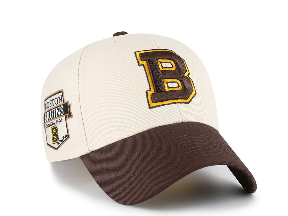 47 Brand Boston Bruins Sure Shot MVP Snapback Cap