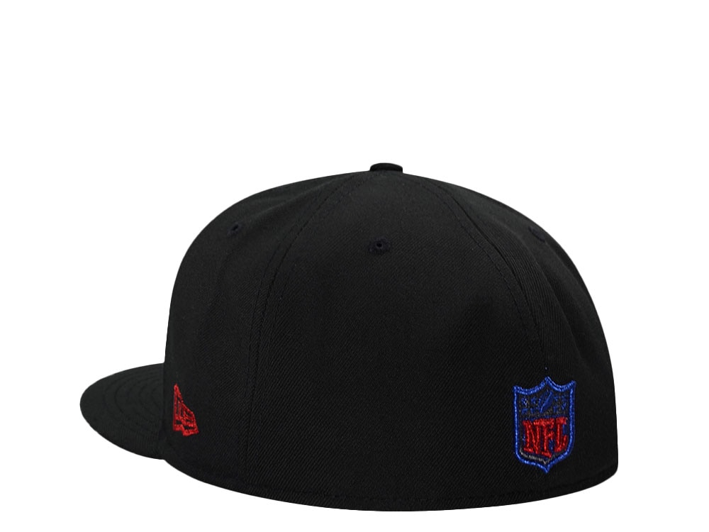 New Era Houston Texans Battle Red Black Metallic Edition 59Fifty Fitted Cap