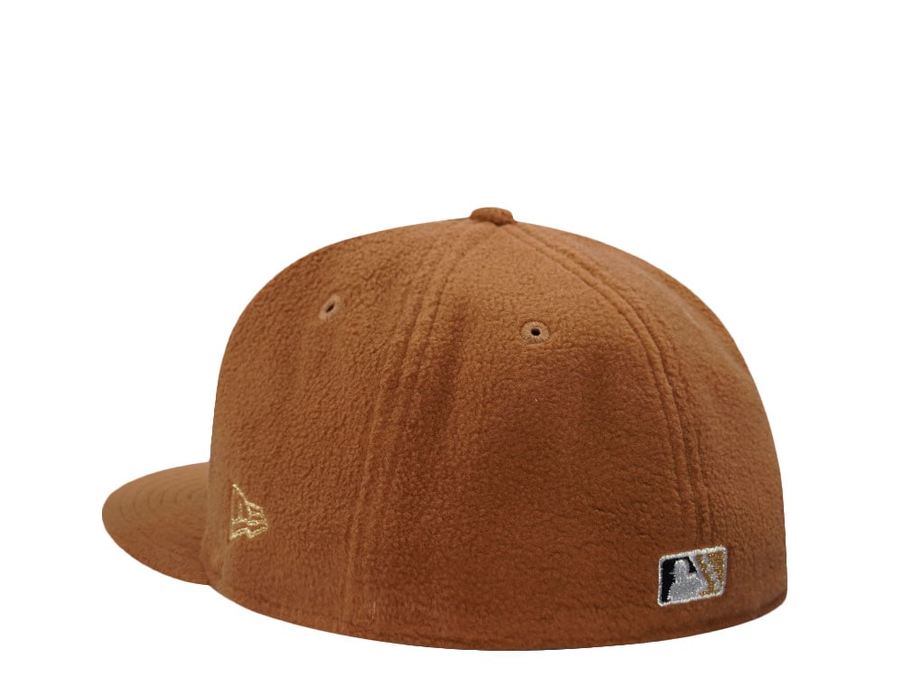 New Era Knoxville Smokies Southern League Fleece Brown Prime Edition 59Fifty Fitted Cap