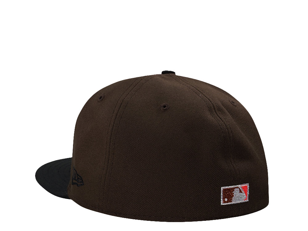 New Era Chicago Cubs Be Alert Walnut Two Tone Edition 59Fifty Fitted Cap
