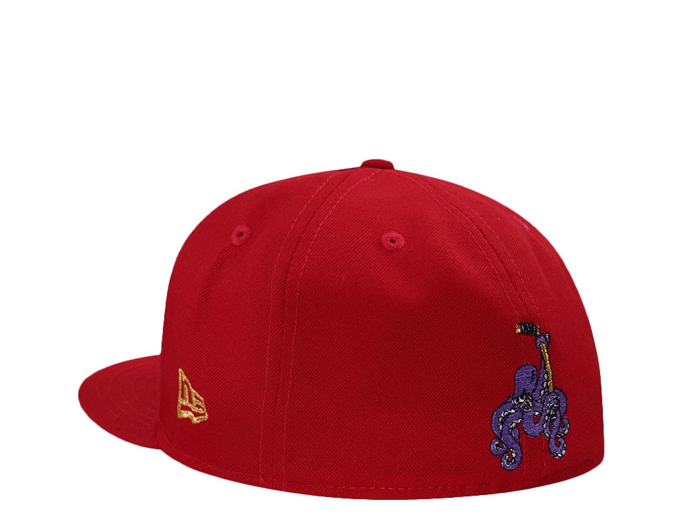 New Era Detroit Red Wings Centennial Stanley Cup Champions 2002 Red Prime Edition 59Fifty Fitted Cap