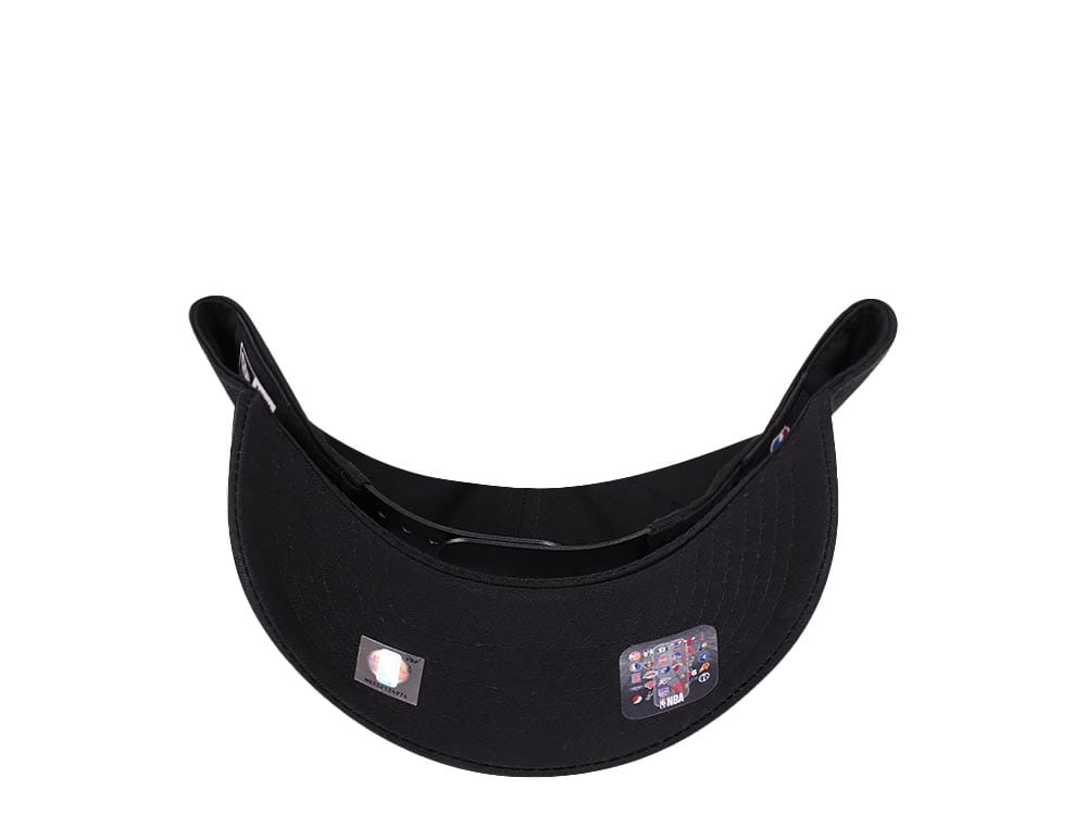 New Era Toronto Raptors Black 9Forty A Frame Snapback Cap