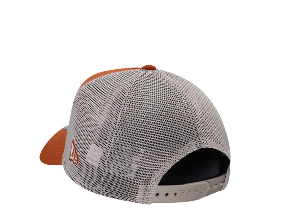 New Era Edmonton Oilers Classic Rust Trucker Edition 9Forty A Frame Snapback Cap