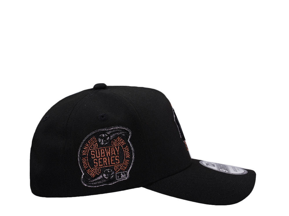 New Era New York Yankees World Series 2000 Black Prime Edition 9Forty A Frame Snapback Cap