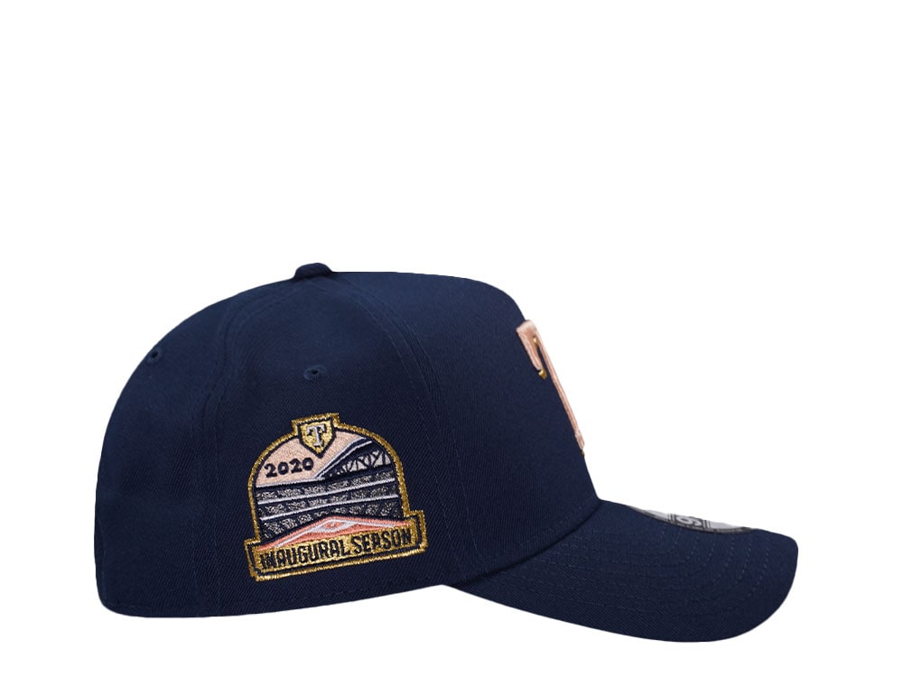 New Era Texas Rangers Inaugural Season 1972 Navy Prime Edition 9Forty A Frame Snapback Cap