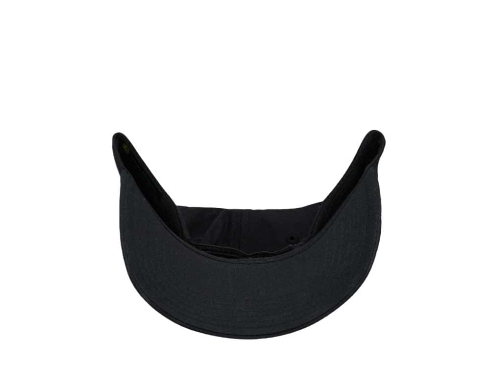 John Deere Logo Classic Cap Black Strapback Cap