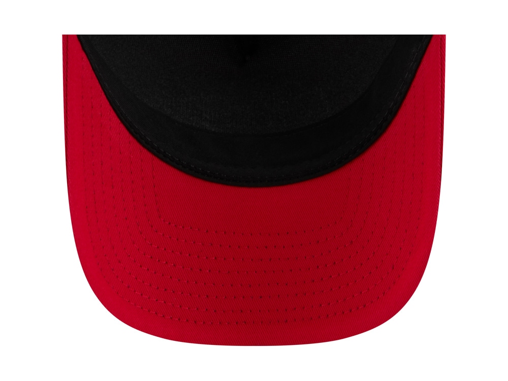 New Era Kansas City Chiefs Official Team Color Edition 9Forty M Crown A Frame Trucker Snapback Cap