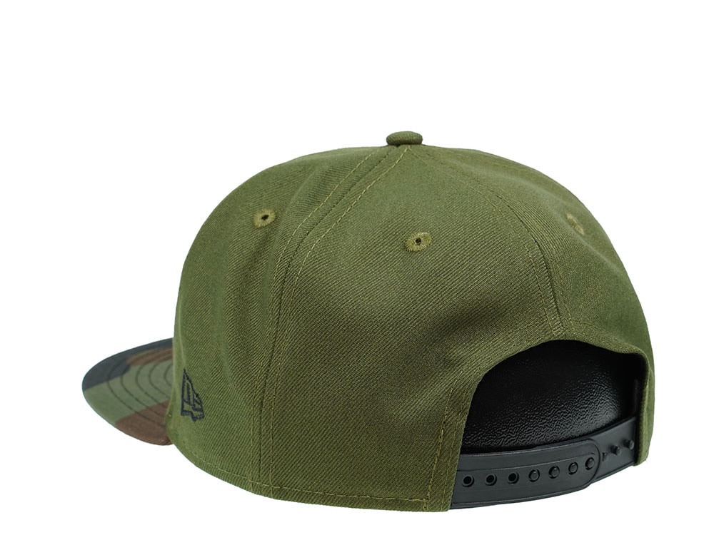 New Era Green Bay Packers Camo Two Tone 9Fifty Snapback Cap