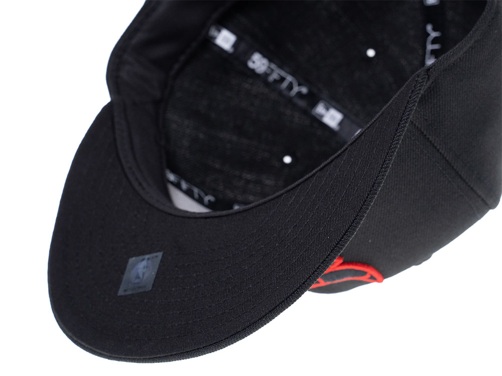 New Era Chicago Bulls Red Pop Edition 59Fifty Fitted Cap