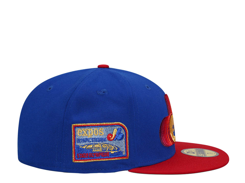 New Era Montreal Expos Olympic Stadium Faded Gold Two Tone Edition 59Fifty Fitted Cap