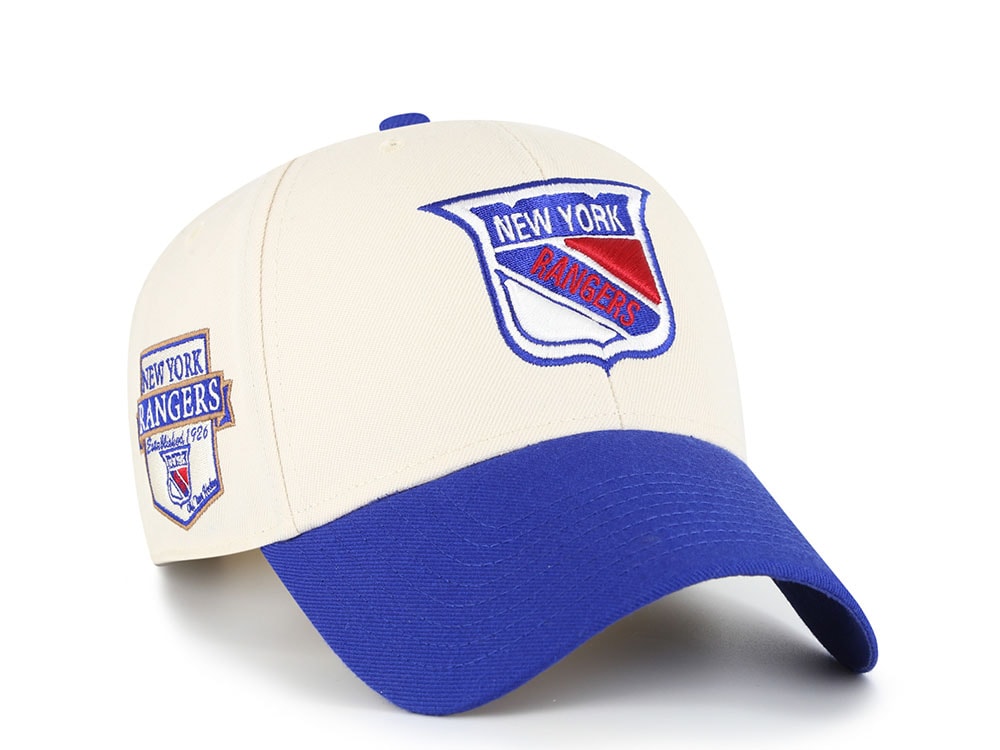 47 Brand New York Rangers Sure Shot MVP Snapback Cap