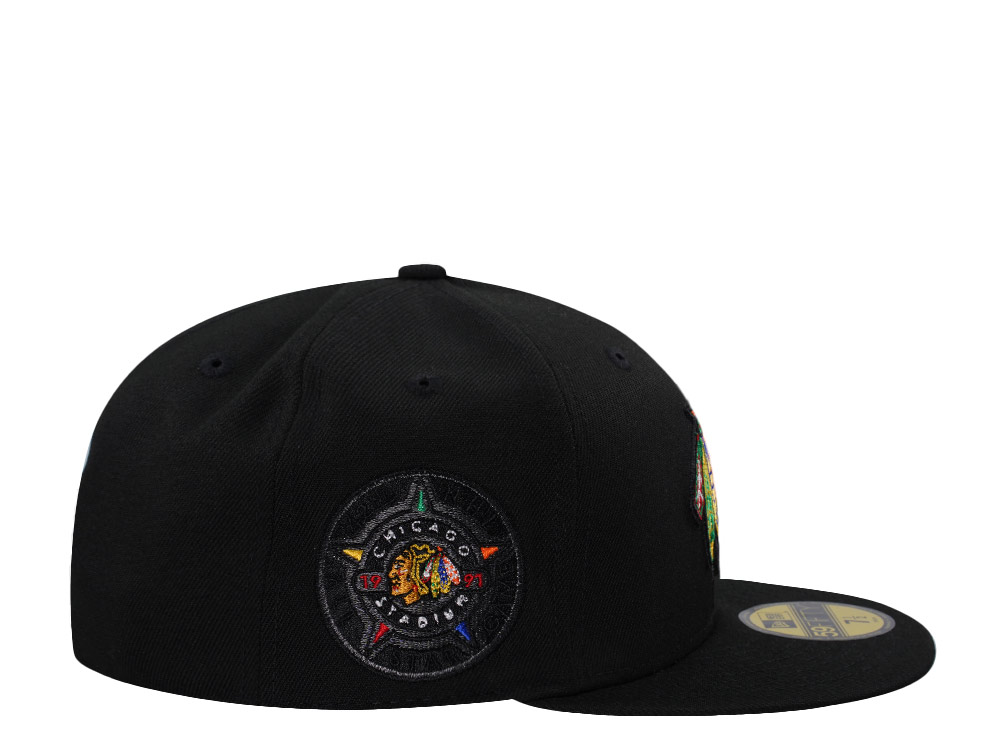 New Era Chicago Blackhawks All Star Game 1991 Blackout Prime Edition 59Fifty Fitted Cap