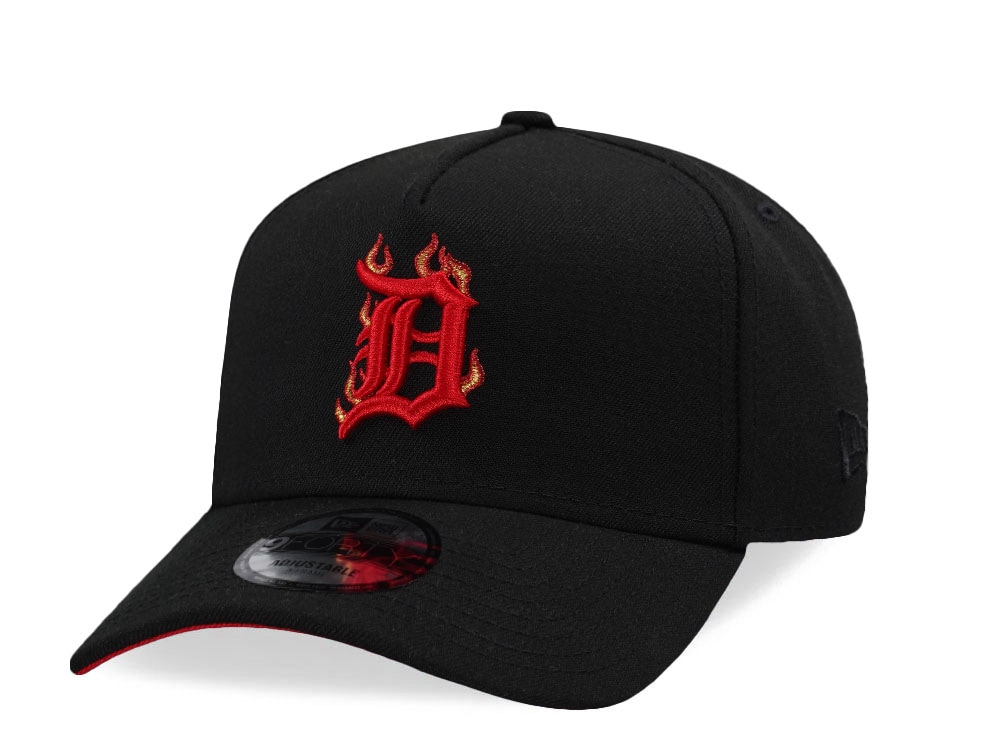New Era Detroit Tigers Flame Red Prime Edition 9Forty A Frame Snapback Cap